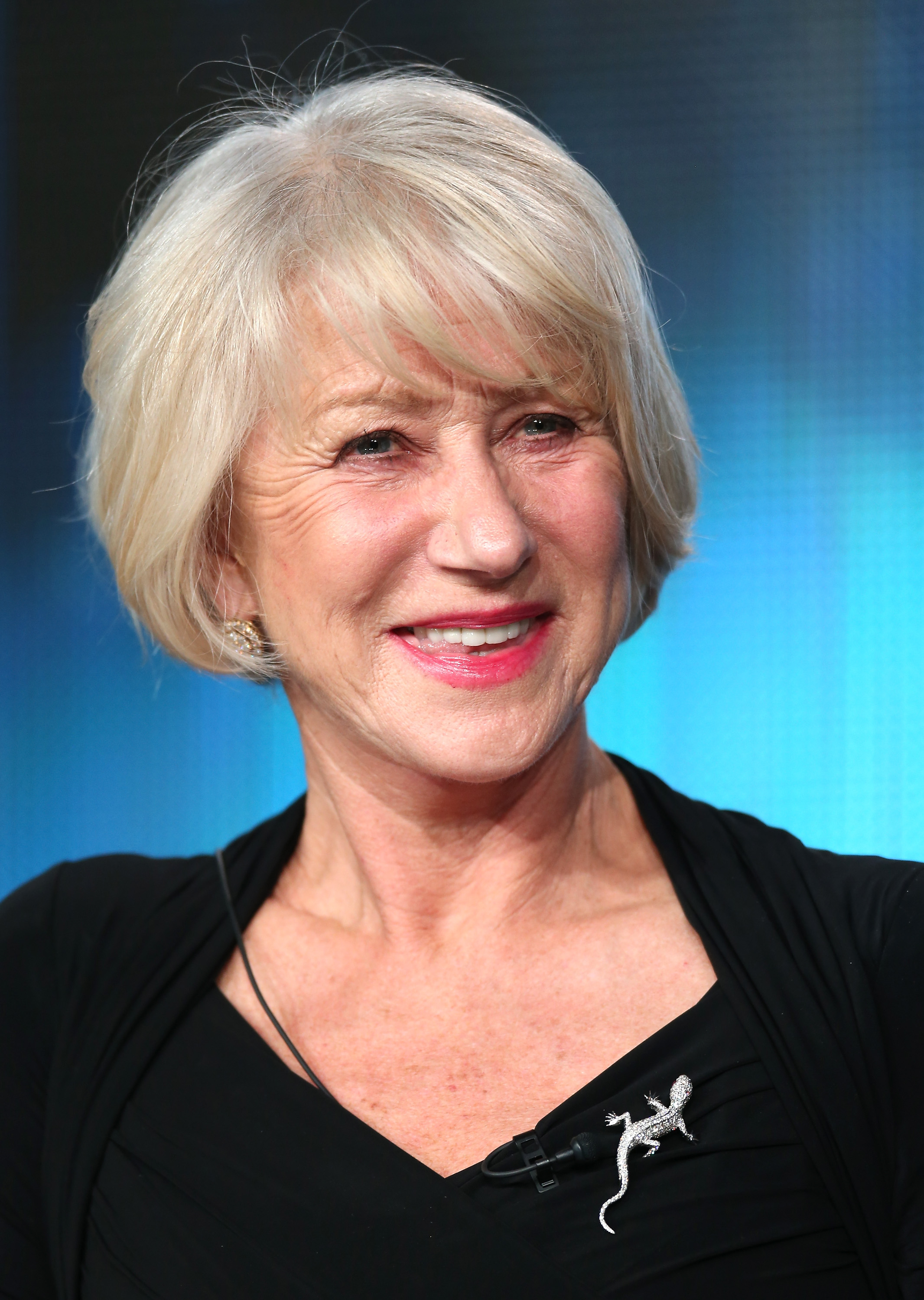 Helen Mirren during the Winter TCA Tour - Day 1 at Langham Hotel on January 4, 2013, in Pasadena, California. | Source: Getty Images