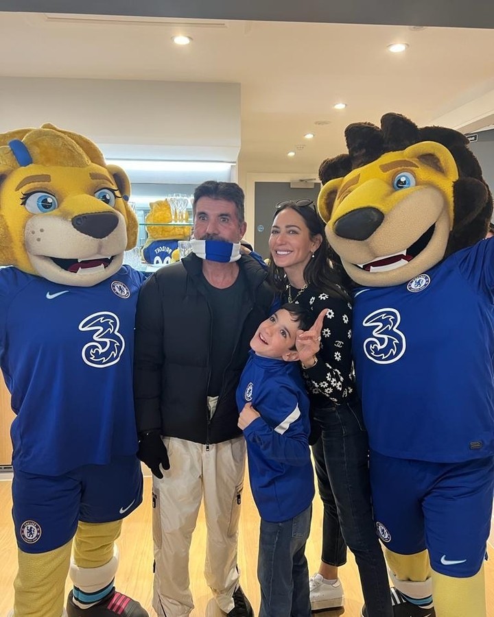 Simon and Eric Cowell with Lauren Silverman from a post dated February 4, 2023. | Source: Instagram/simoncowell