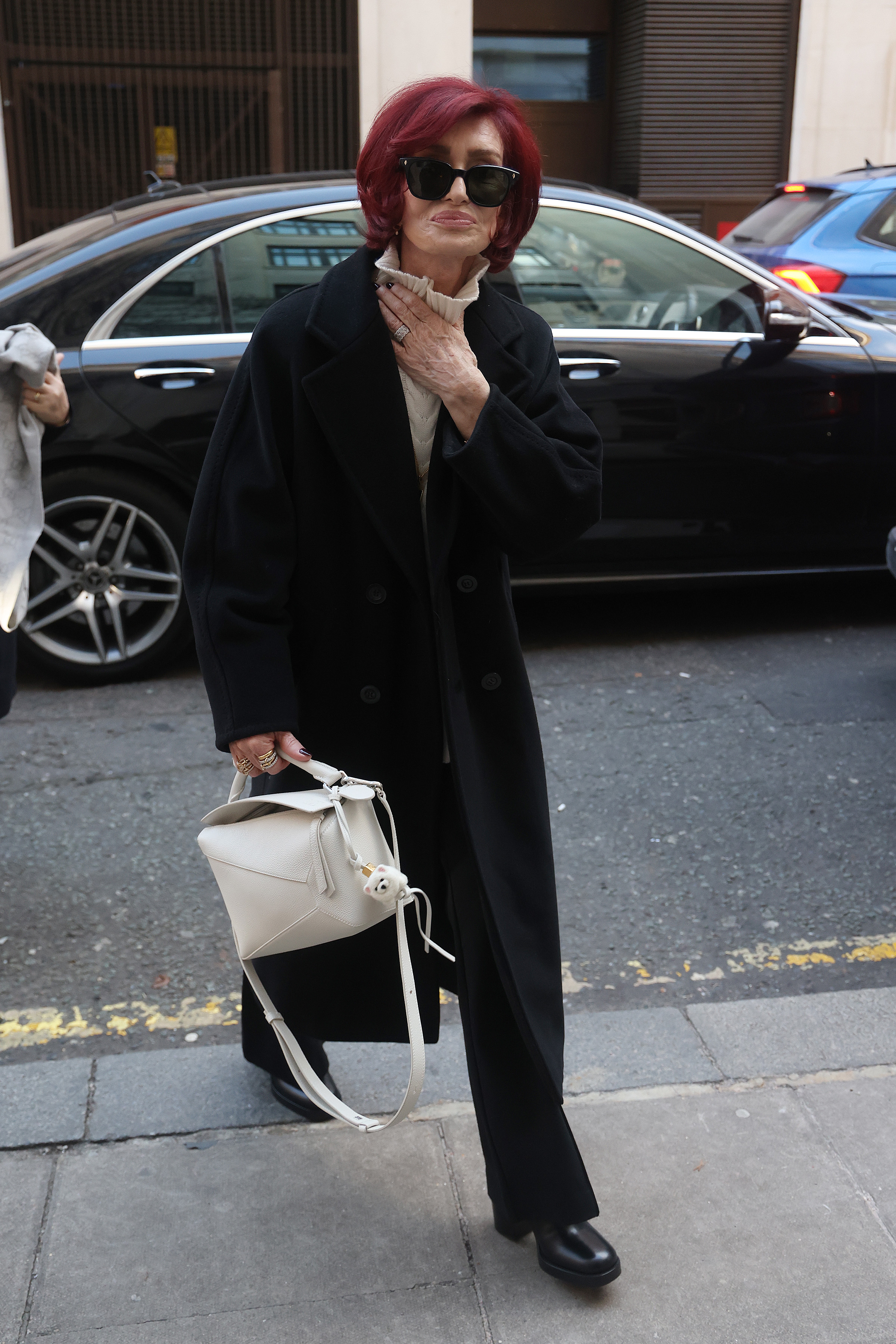Sharon Osbourne spotted out in London, England on January 18, 2024 | Source: Getty Images