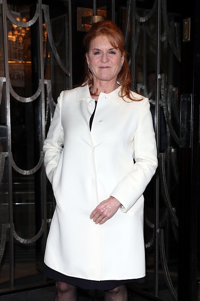  Sarah Ferguson arrives at Claridge's for the Hello! Mother & Daughter Afternoon Tea event to mark the International Day of the Girl | Photo: Getty Images