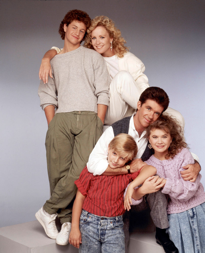 The "Growing Pains" cast pictured in 1987 | Source: Getty Images