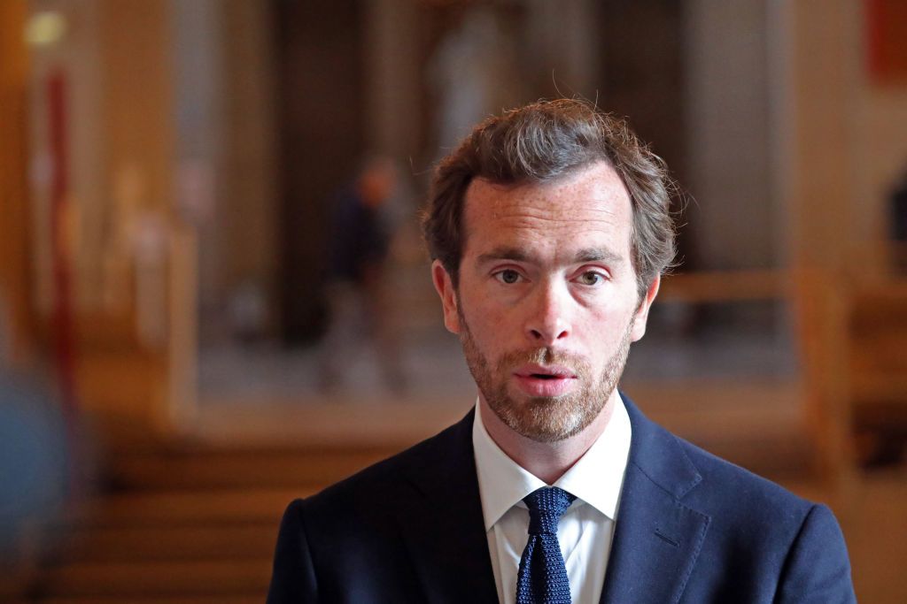 Pierre-Louis Baudey-Vignaud au tribunal. l Source : Getty Images