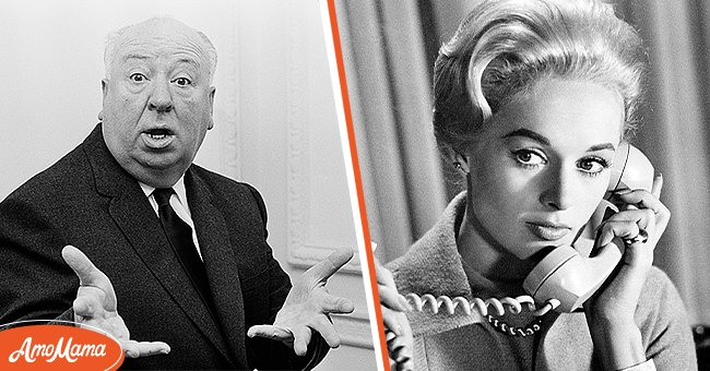 Director Alfred Hitchcock and actress Tippi Hedren | Source: Getty Images