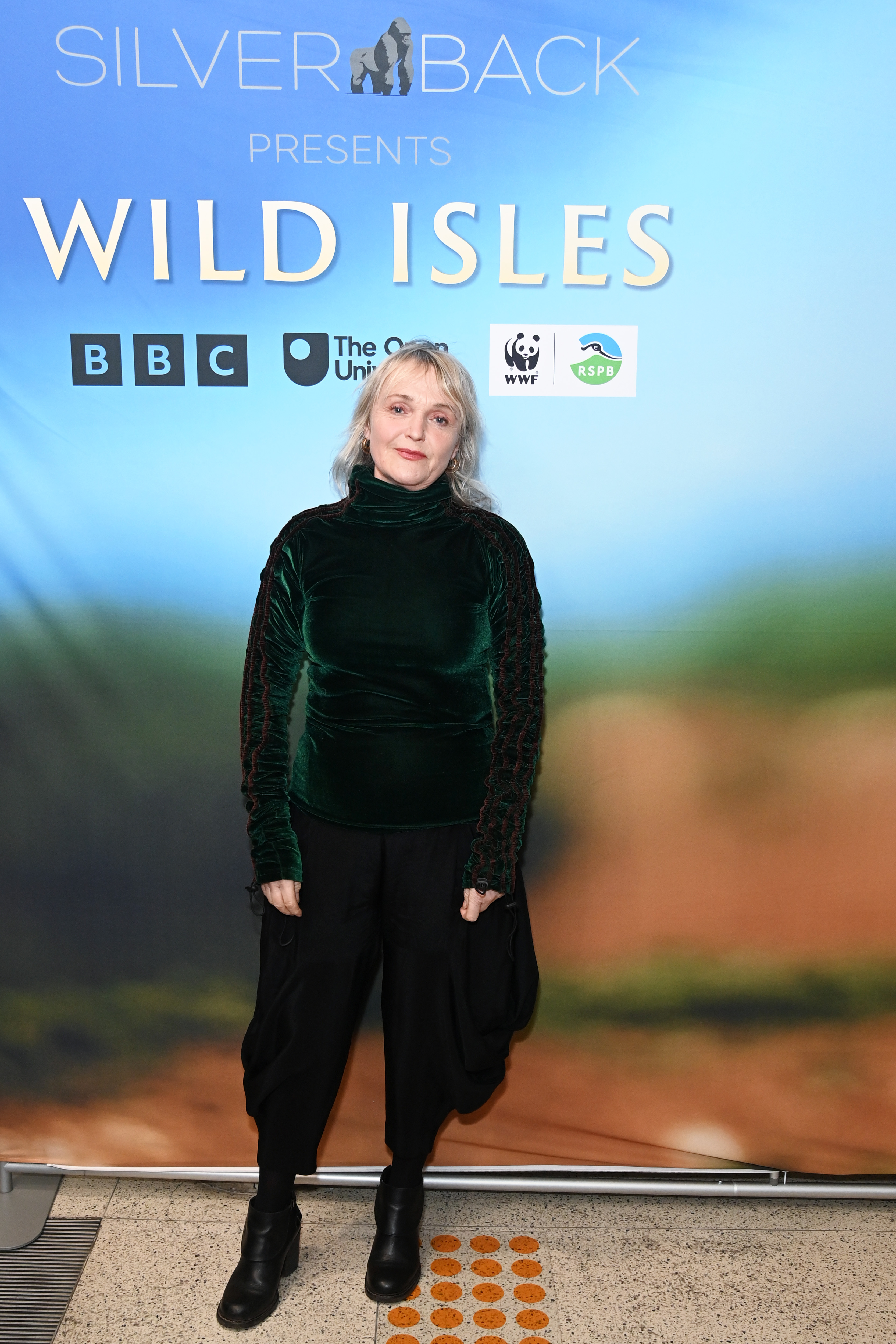 Miranda Richardson at the Silverback Films and All3Media "Wild Isles" screening on March 2, 2023, in London, England. | Source: Getty Images