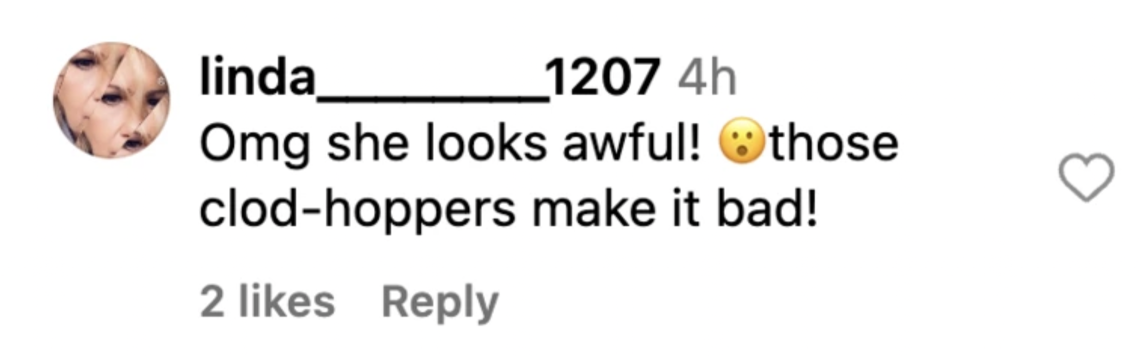 Fan comment dated November 2023 | Source: Instagram/HollywoodLife