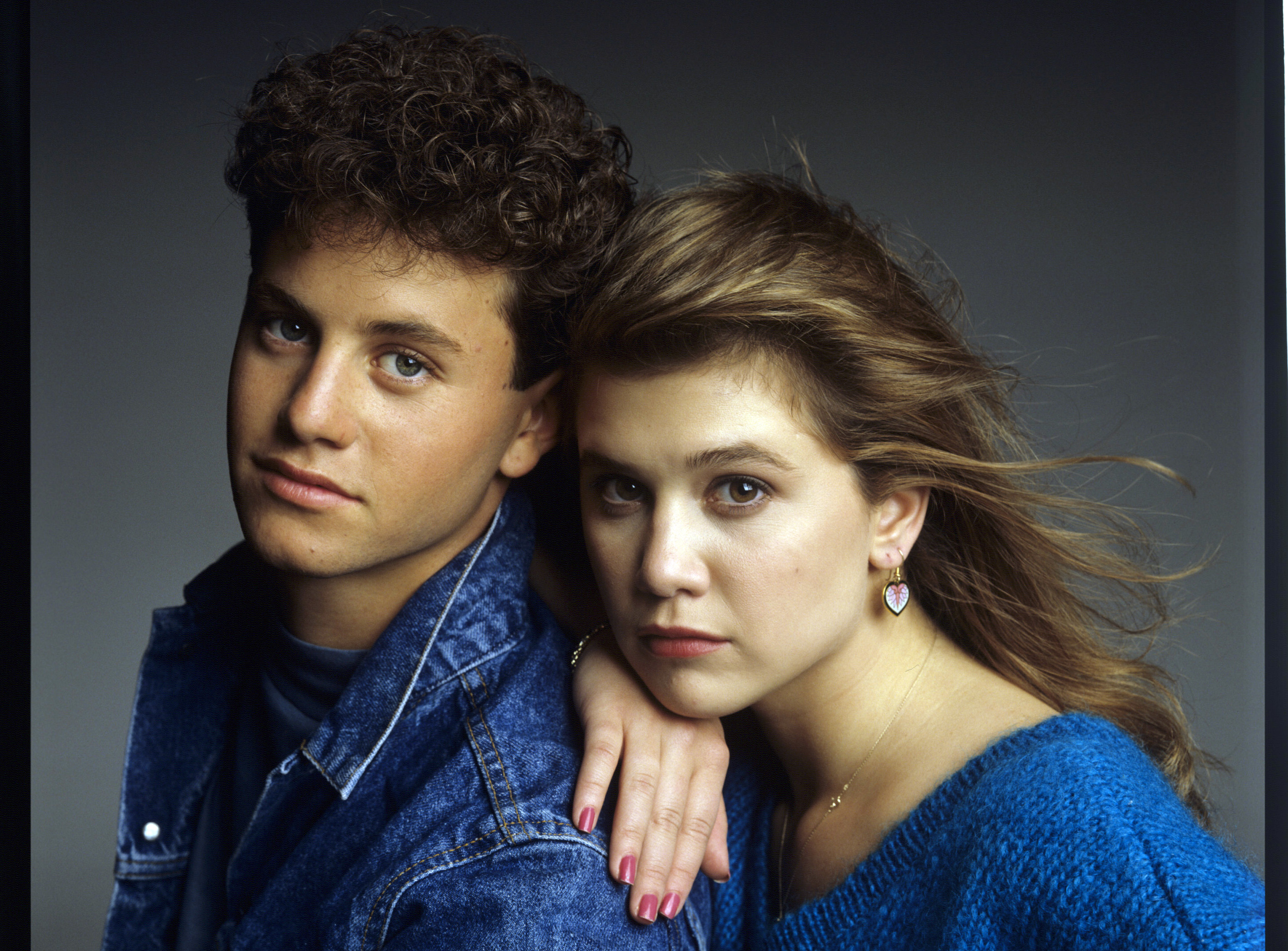 Kirk Cameron and Tracey Gold during a photoshoot for "Growing Pains" on June 27, 1989. | Source: Getty Images
