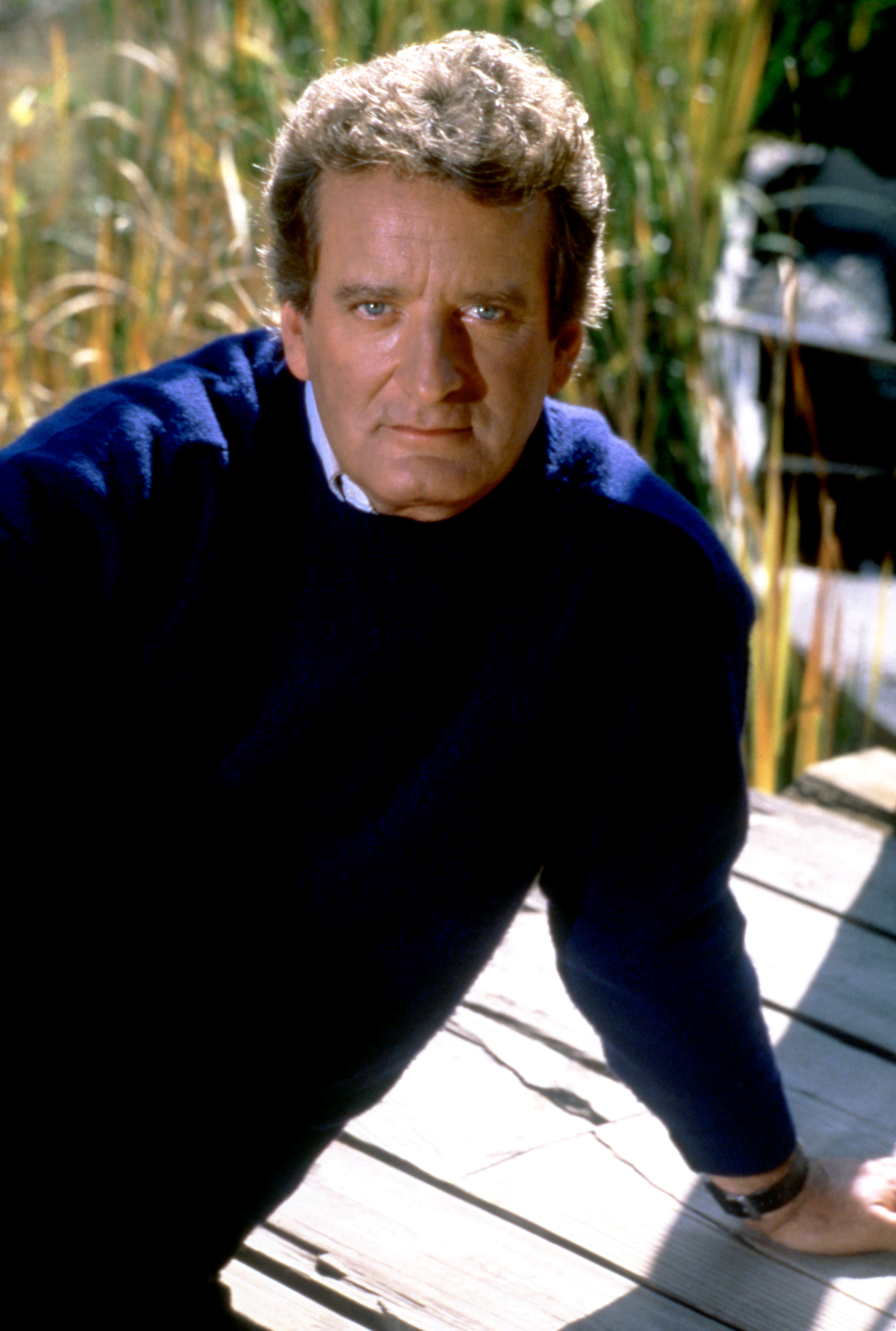 Nicolas Coster of the American television soap opera "Santa Barbara", poses for a portrait in Los Angeles, California, circa 1986. | Source: Getty Images
