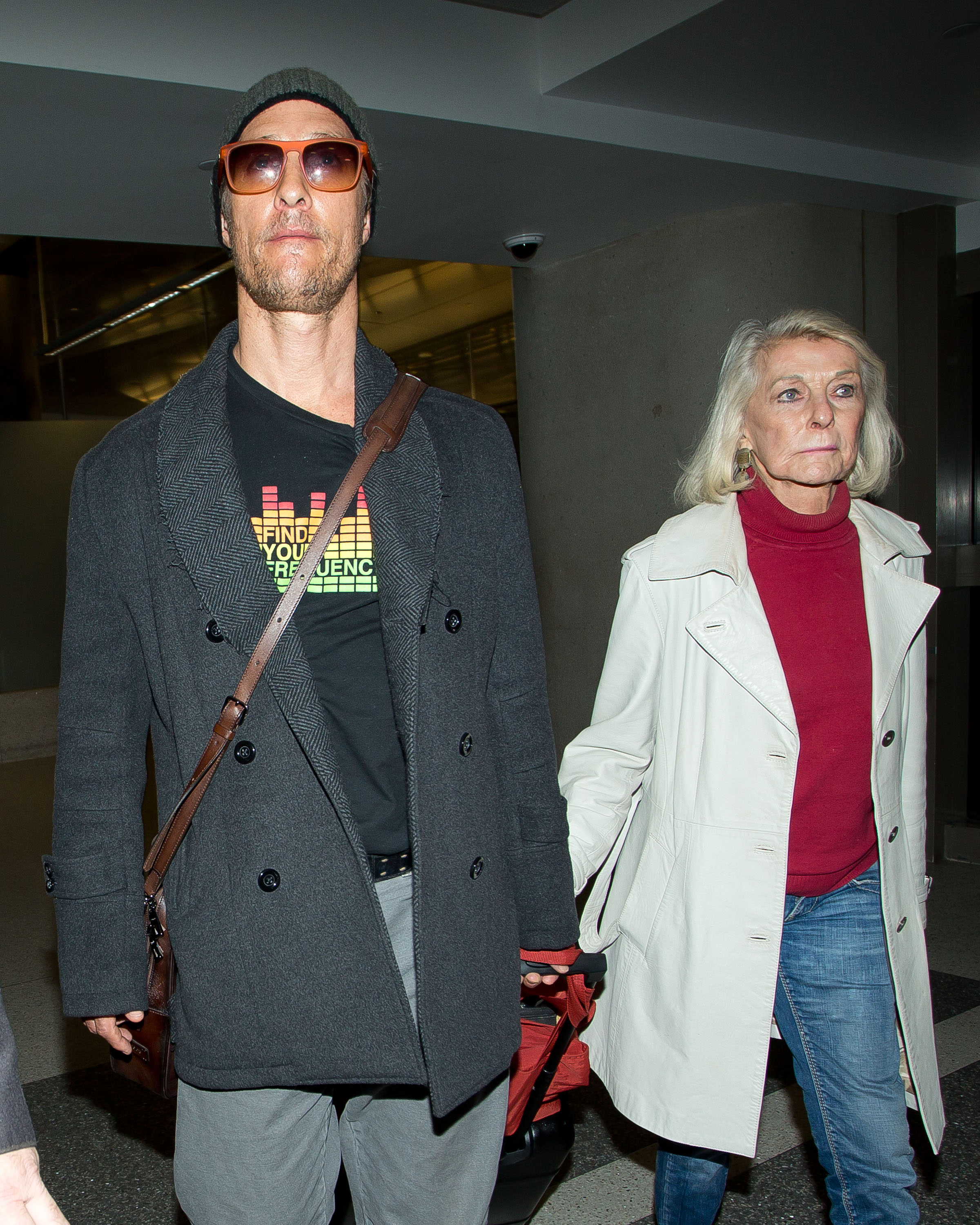 Matthew and Kay McConaughey spotted in Los Angeles, California on March 25, 2014 | Source: Getty Images
