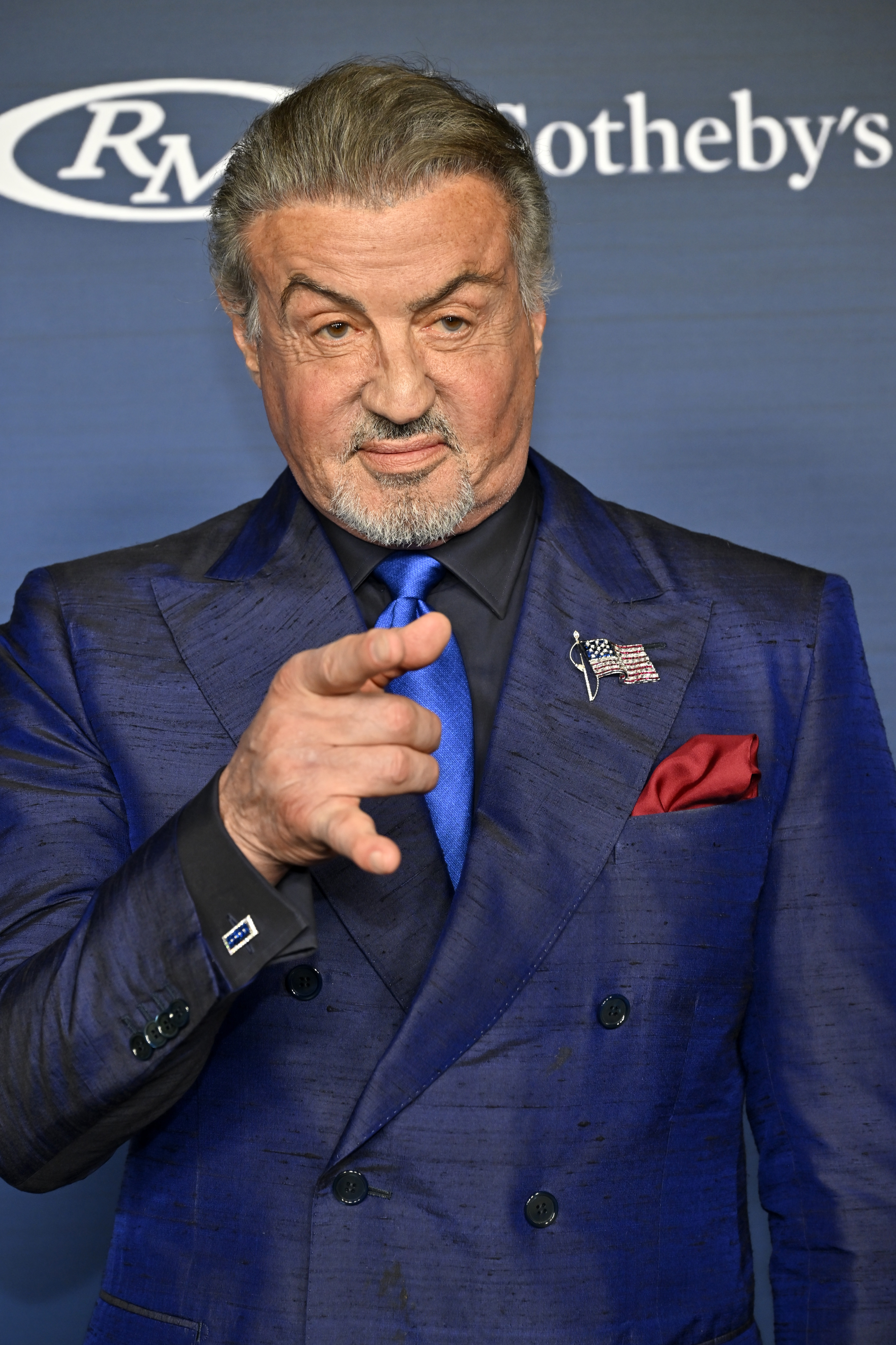 Sylvester Stallone attends amfAR Las Vegas on November 22, 2024 | Source: Getty Images