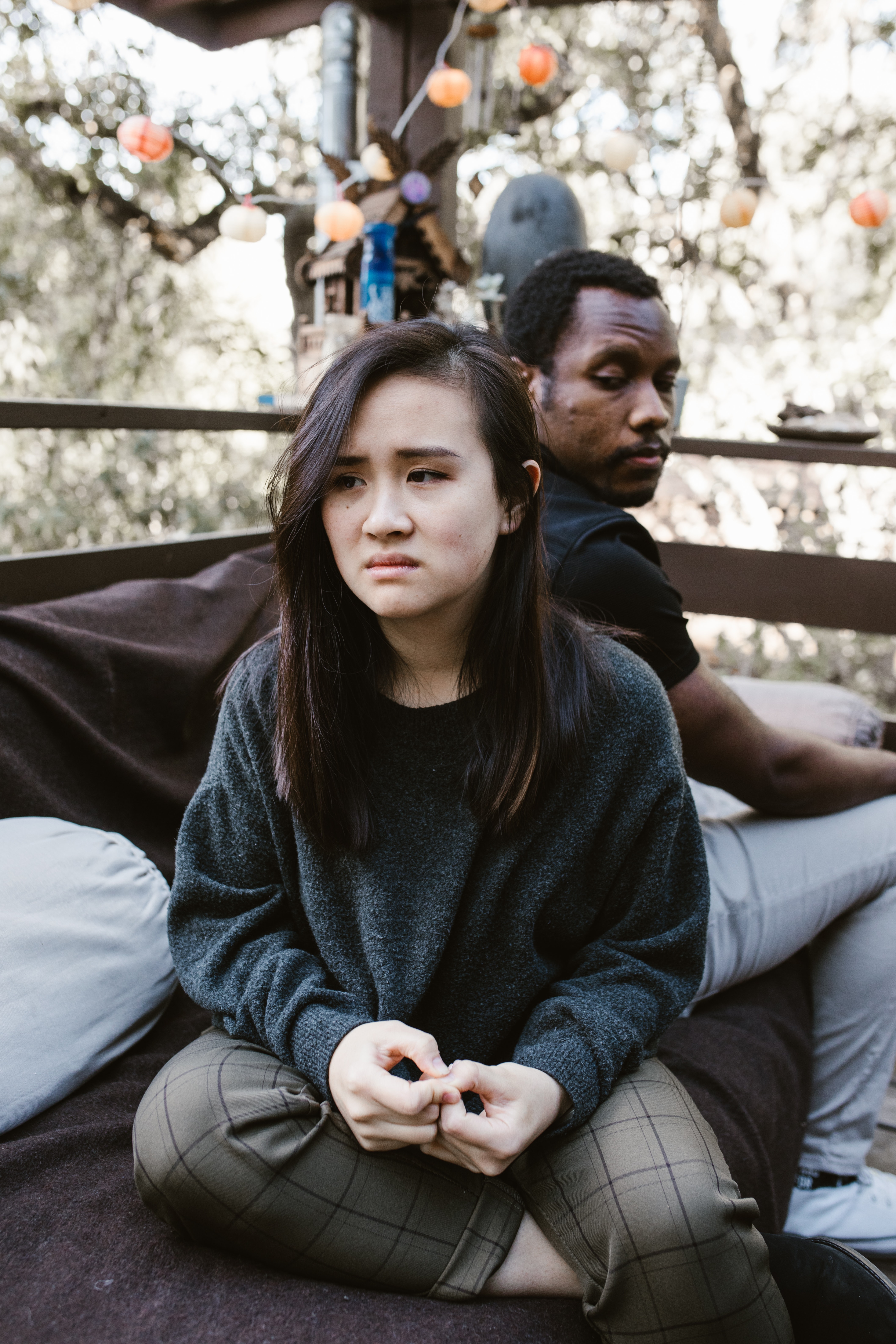 An upset couple.│Source: Pexels