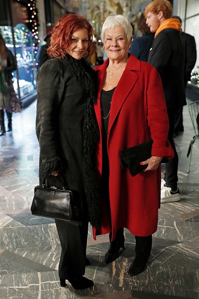 Finty Williams and Judi Dench at Burlington Arcade on November 12, 2019 in London, England. | Photo: Getty Images