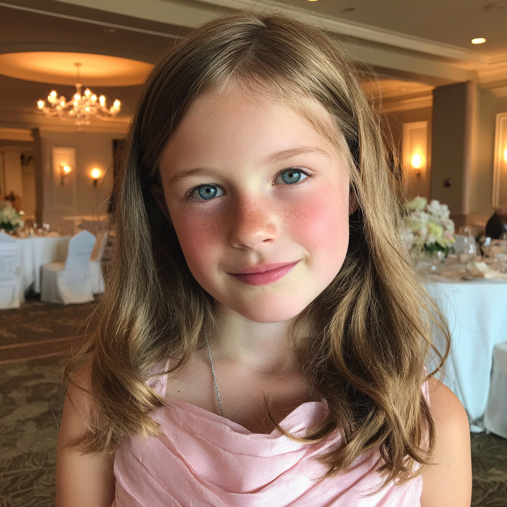 A smiling little girl | Source: Midjourney