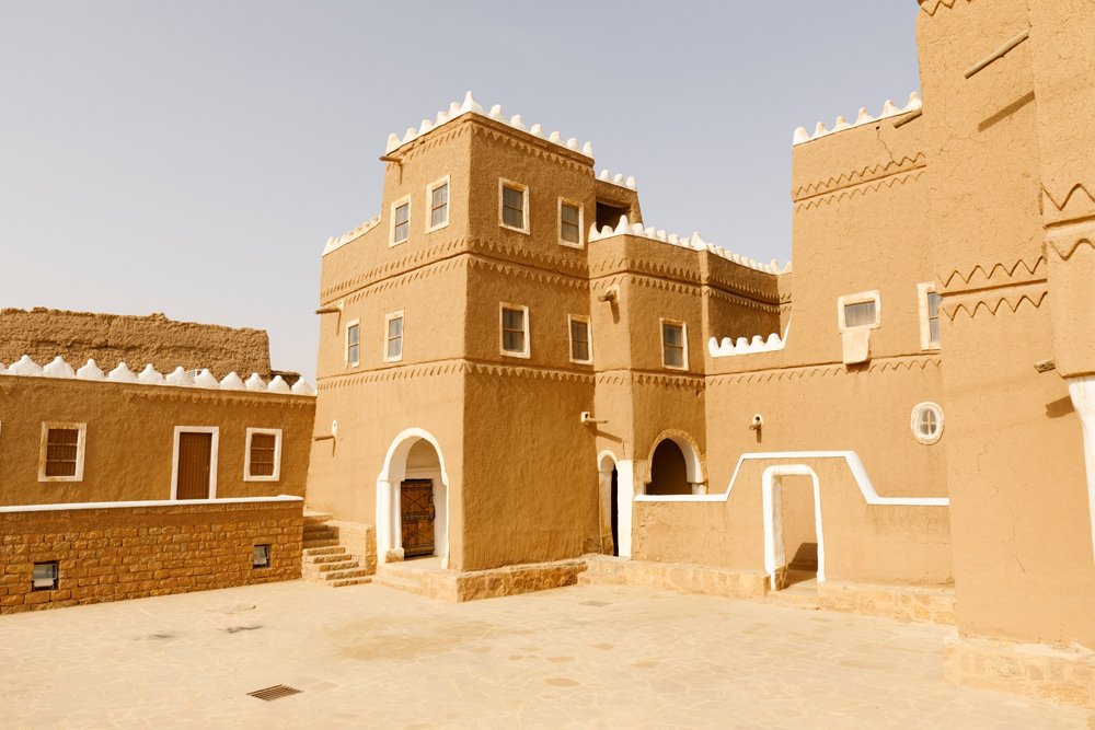 Palacio histórico de Al Subaie en Shaqra, Arabia Saudita. | Foto: Shutterstock Palacio histórico de Al Subaie en Shaqra, Arabia Saudita. | Foto: Shutterstock