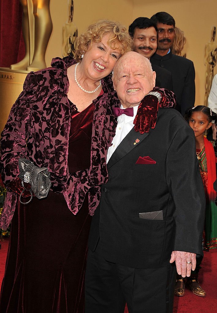 Mickey Rooney and Jan Chamberlin on February 22, 2009 in Hollywood, California | Photo: Getty Images 