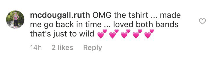 Fan's comment on Theresa Caputo's post. | Source: Instagram/theresacaputo