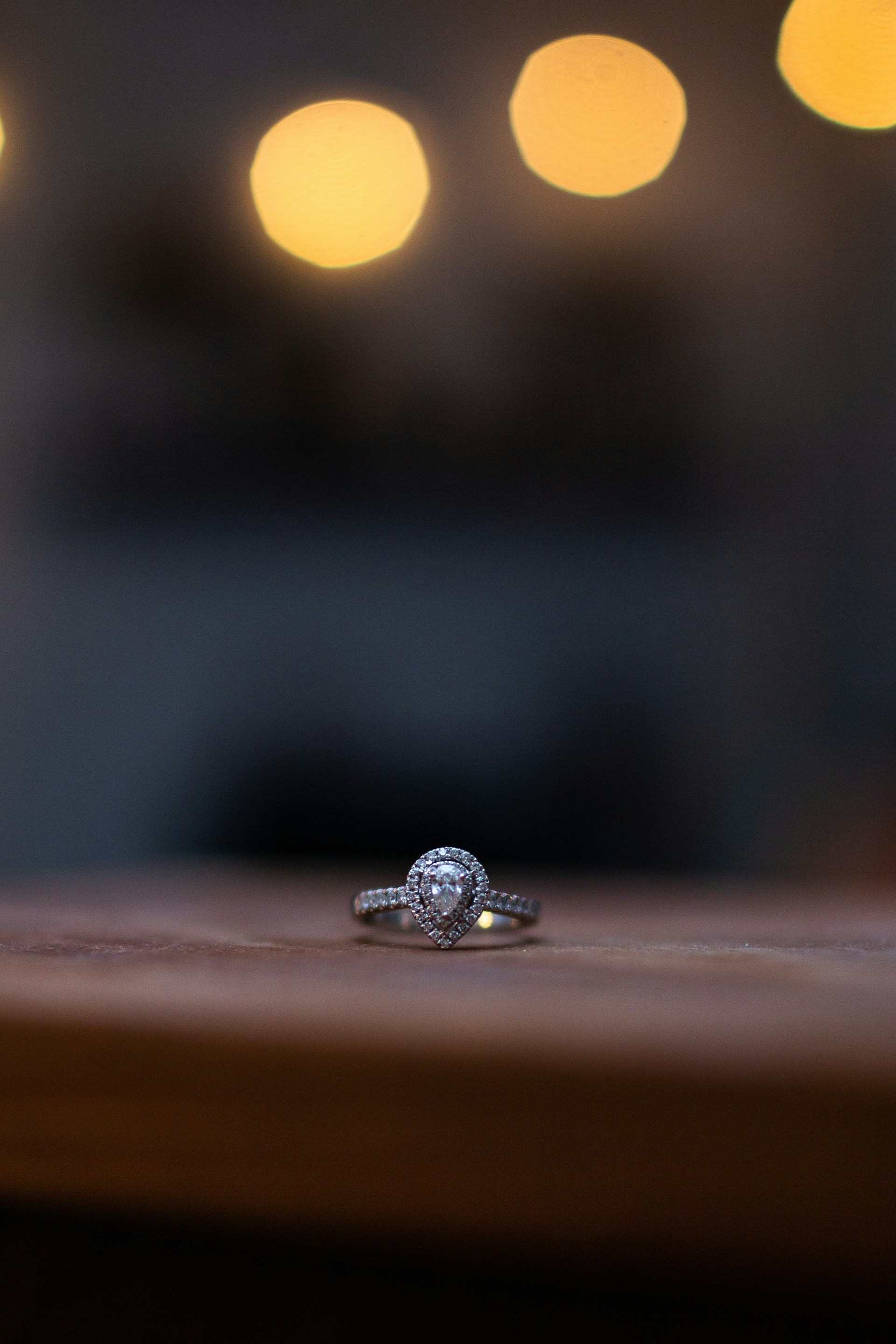 A diamond ring on the table | Source: Unsplash