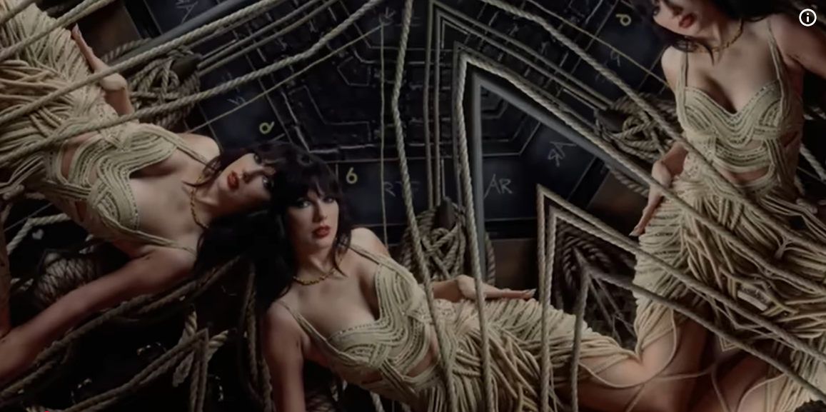 Taylor Swift in the track "Elizabeth Taylor" from the album, "The Life of a Showgirl," as seen in a video post dated October 6, 2025 | Source: YouTube/ TaylorSwift