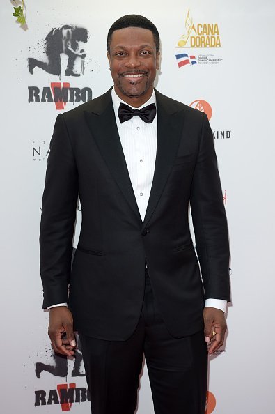 Chris Tucker attends Millennium Media dinner and cocktail reception in honor of Sylvester Stallone on May 24, 2019 in Cannes | Photo: Getty Images