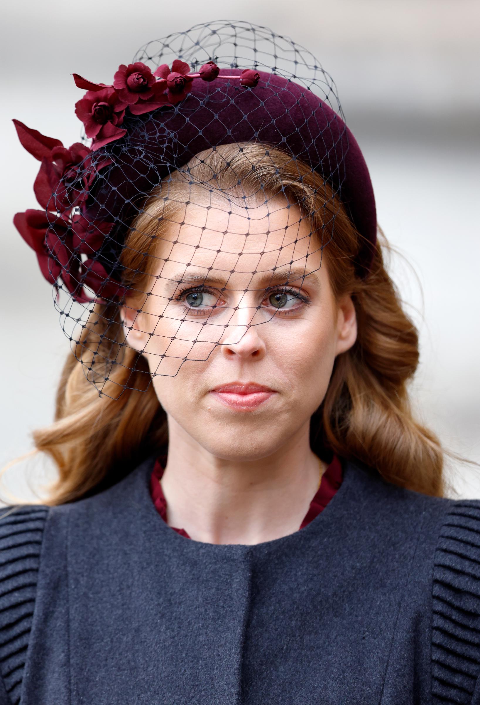 Princess Beatrice of York attends a Service of Thanksgiving for the life of Prince Philip, Duke of Edinburgh at Westminster Abbey on 29 March 2022 in London, England. | Source: Getty Images