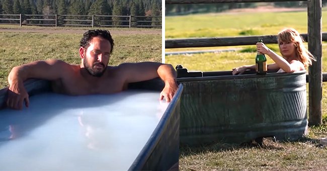 Cole Hauser Of Yellowstone Recreates Beth Duttons Bathtub Scene For Sexiest Man Photo Shoot 1381