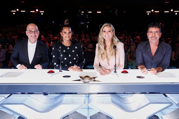 Howie Mandel, Alesha Dixon, Heidi Klum, Simon Cowell on "America's Got Talent" |Photo:Getty Images