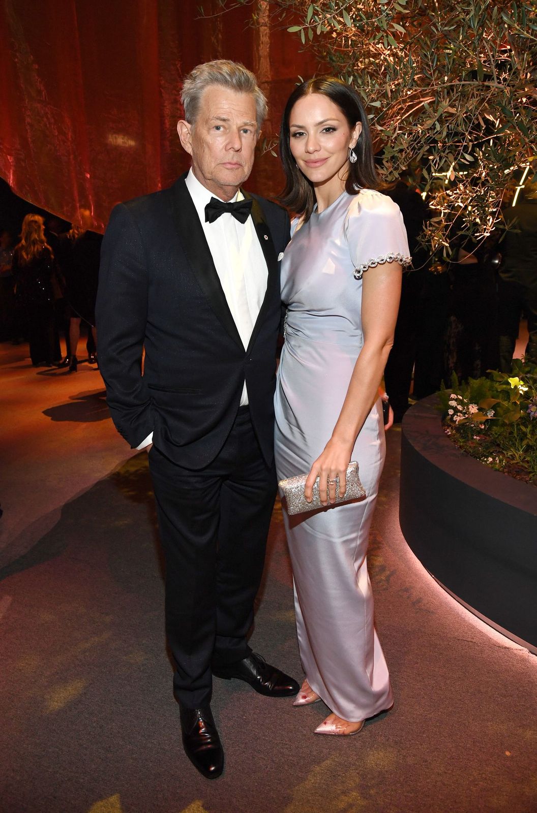 David Foster and Katharine McPhee at the 2020 Vanity Fair Oscar Party at Wallis Annenberg Center for the Performing Arts on February 09, 2020 | Getty Images
