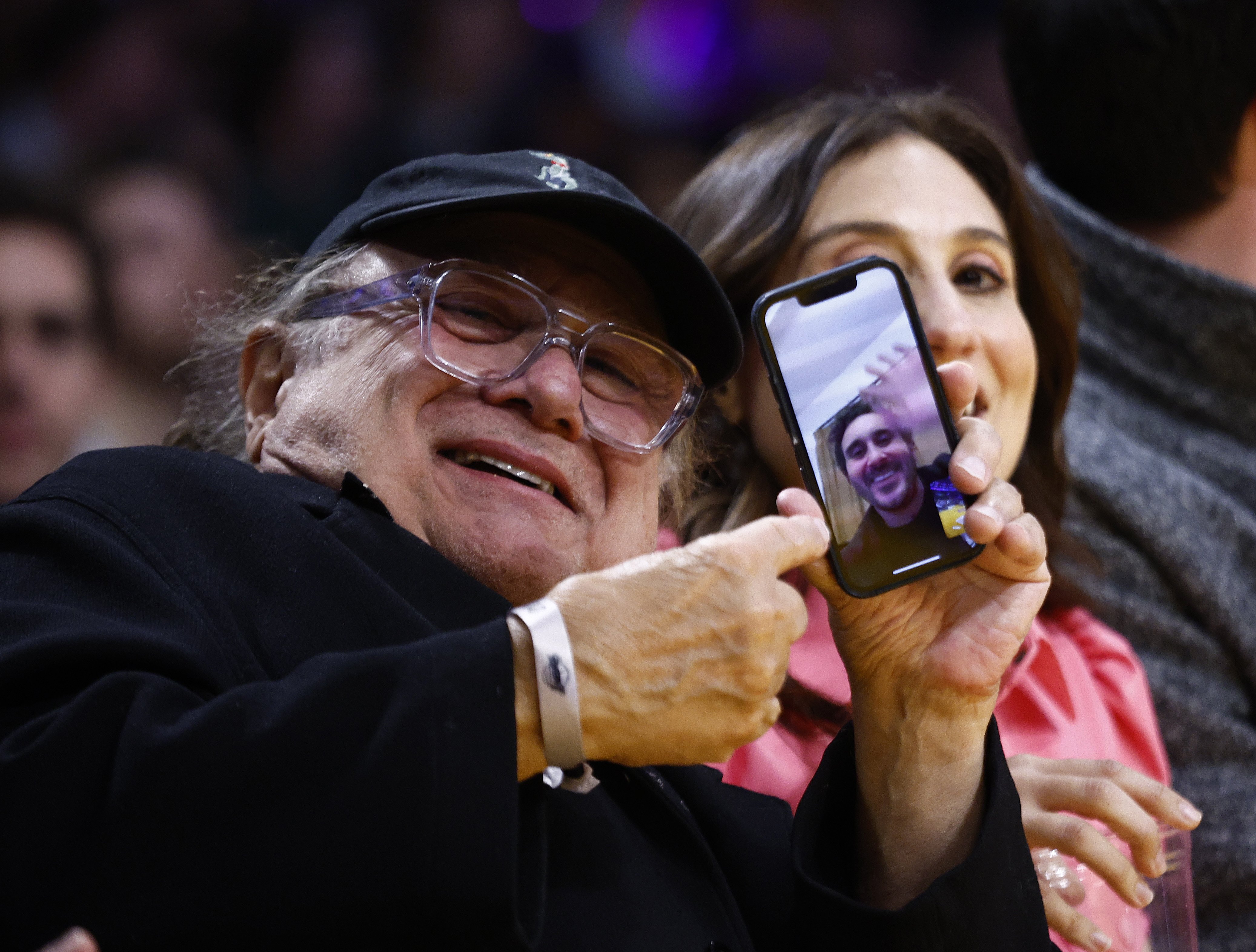  Danny DeVito and Lucy DeVito at Crypto.com Arena on January 18, 2023 in Los Angeles, California | Source: Getty Images