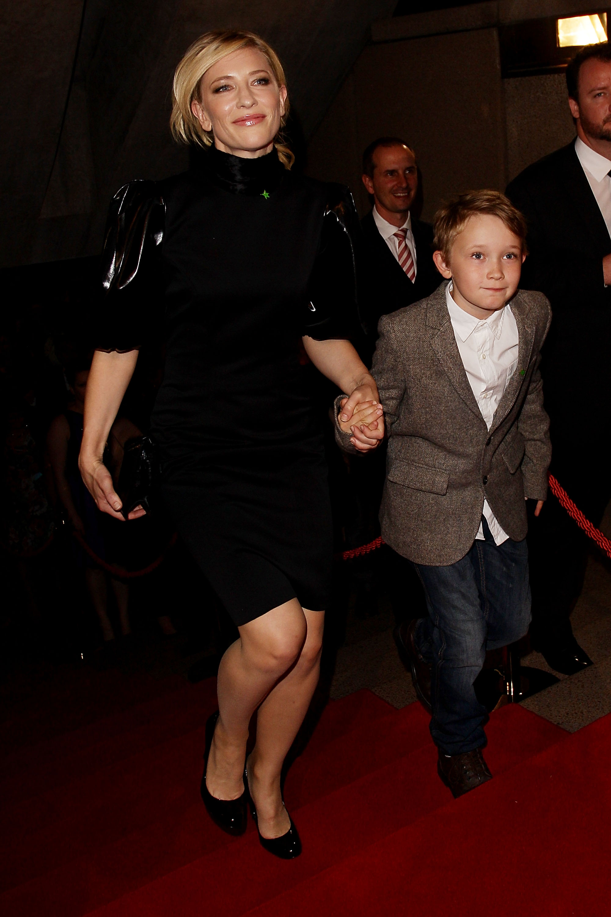 Cate Blanchett and her son Roman Upton at the Helpmann Awards on September 24, 2012, in Sydney, Australia | Source: Getty Images