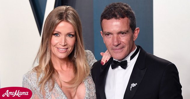 Antonio Banderas 20 Year Younger Gf Nicole Kimpel Once Saved His Life