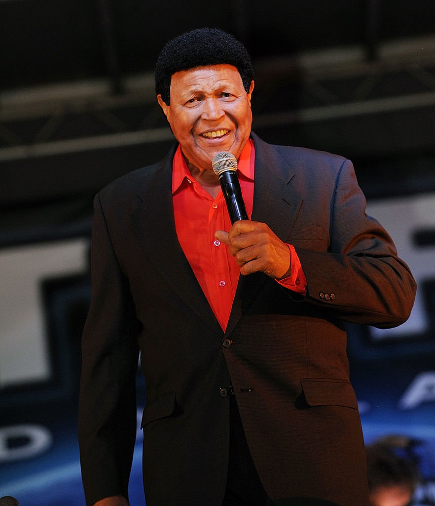 Chubby Checker attends SiriusXM's "Cousin Brucie's Second Annual Palisades Park Reunion" at State Fair Meadowlands on June 21, 2014. | Source: Getty Images