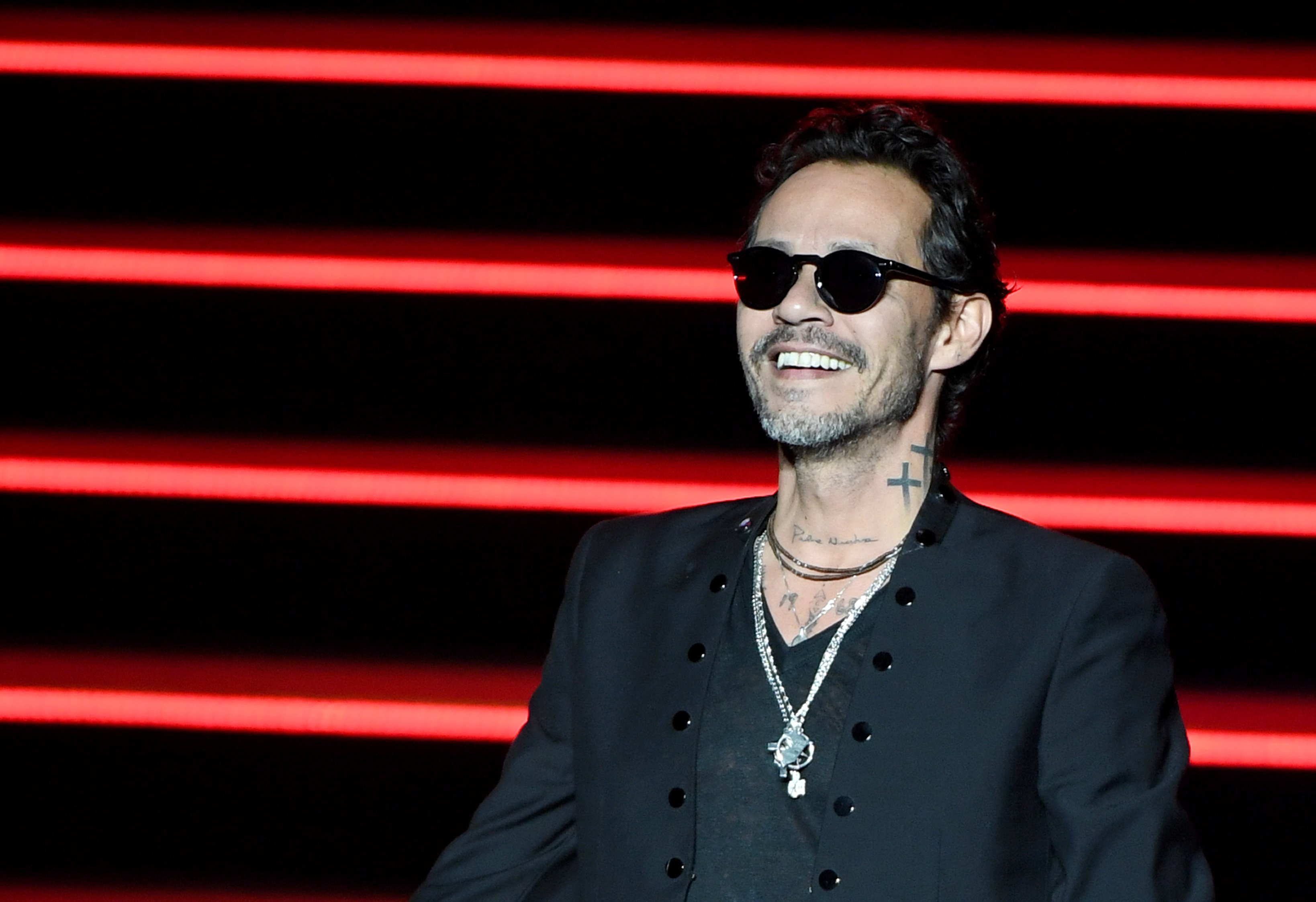 Marc Anthony performing during his Opus tour on September 15, 2019, in Las Vegas. | Source: Getty Images