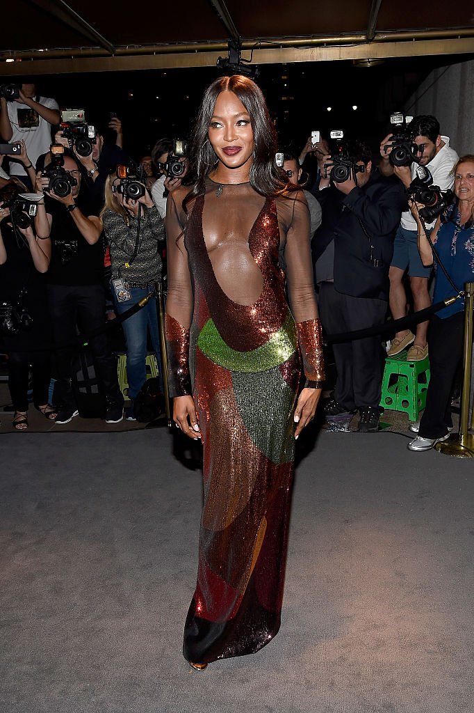 Naomi Campbell at Tom Ford fashion show during New York Fashion Week on September 7, 2016 | Photo: GettyImages