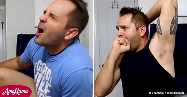 Husband wanted to try waxing and his reaction is unforgettable