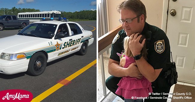 Police officer reunites with 3-year-old he saved after mother left child in hot car overnight