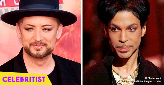 Boy George shares photo with friend Luke Evans after reportedly affair with Prince