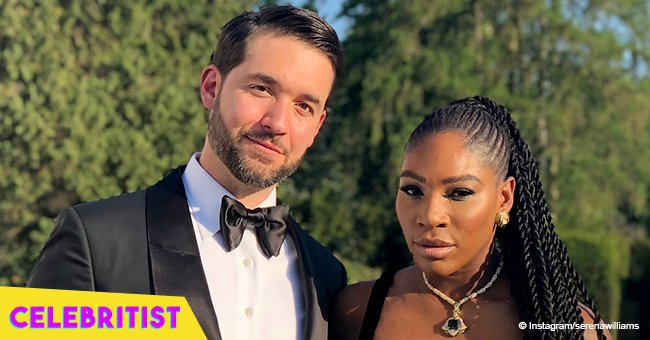 Serena Williams' husband steals hearts with photo of baby Alexis giving him a sweet hug