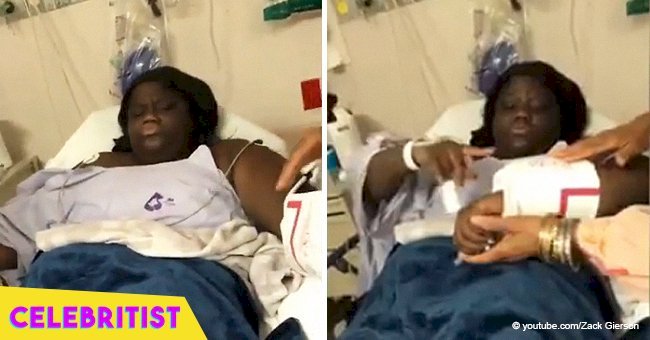 Hilarious moment when black girl wakes up after surgery and thinks she is white goes viral