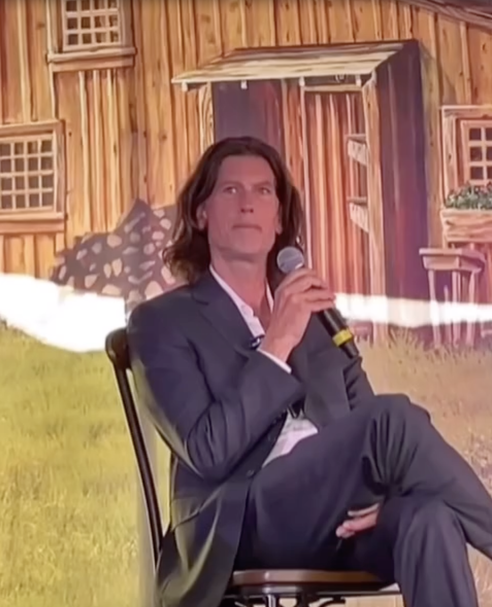 Jonathan Gilbert pictured during the 50th anniversary of "Little House on the Prairie," dated June 12, 2025 | Source: Instagram/prairietv