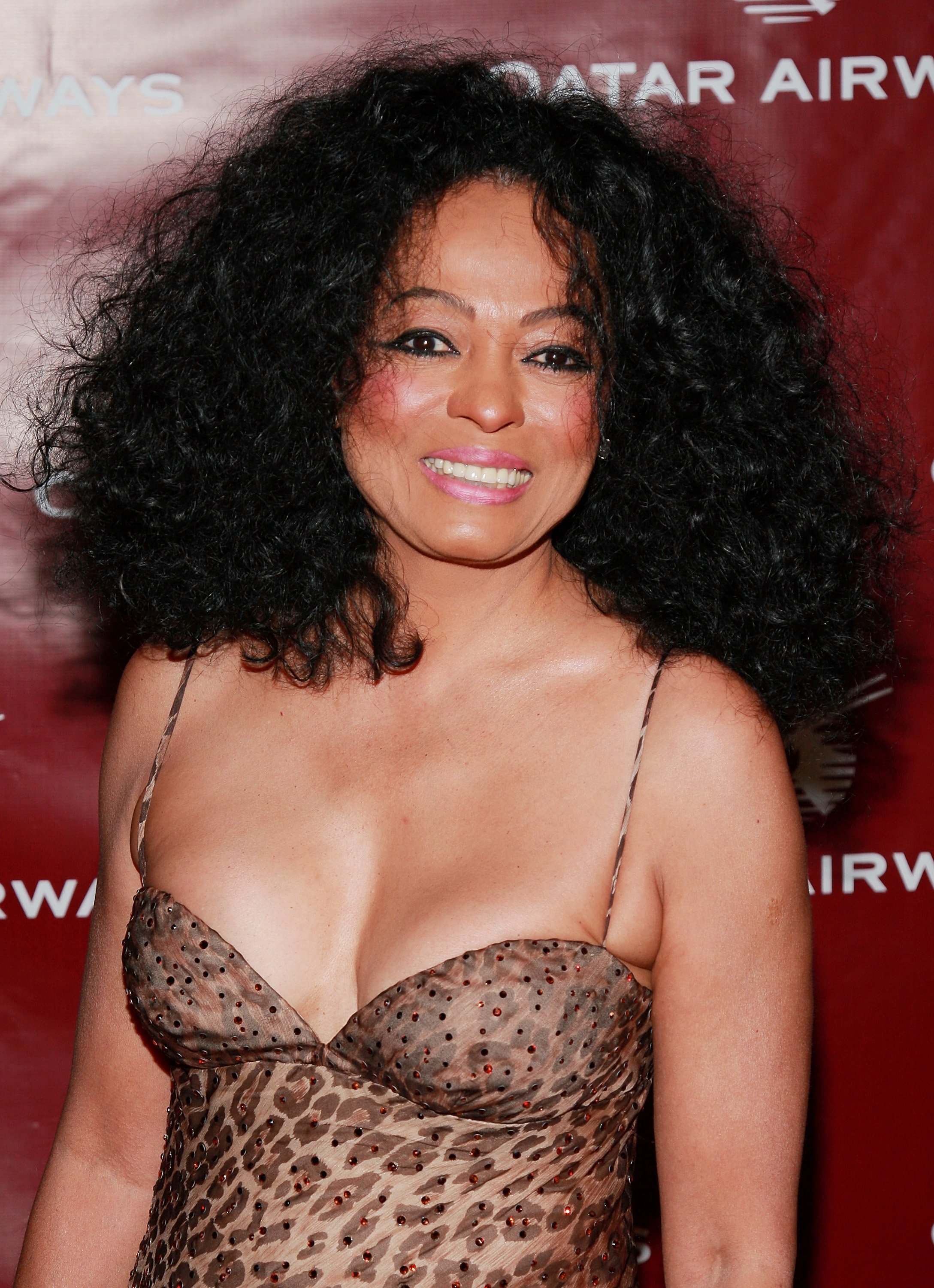 Diana Ross attends a Qatar Airways gala to celebrate their inaugural flights to NYC, on June 28, 2007, at the Frederick P. Rose Hall - Jazz at Lincoln Center in New York City. | Source: Getty Images
