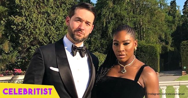 Serena Williams' husband shares childhood photo, proving baby Olympia looks just like him