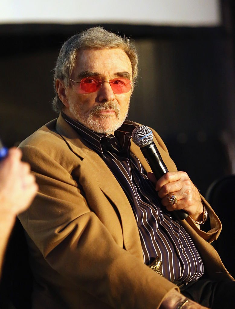 Burt Reynolds speaks at the screening of "Smokey and the Bandit" during the 2016 SXSW Music, Film + Interactive Festival. | Source: Getty Images