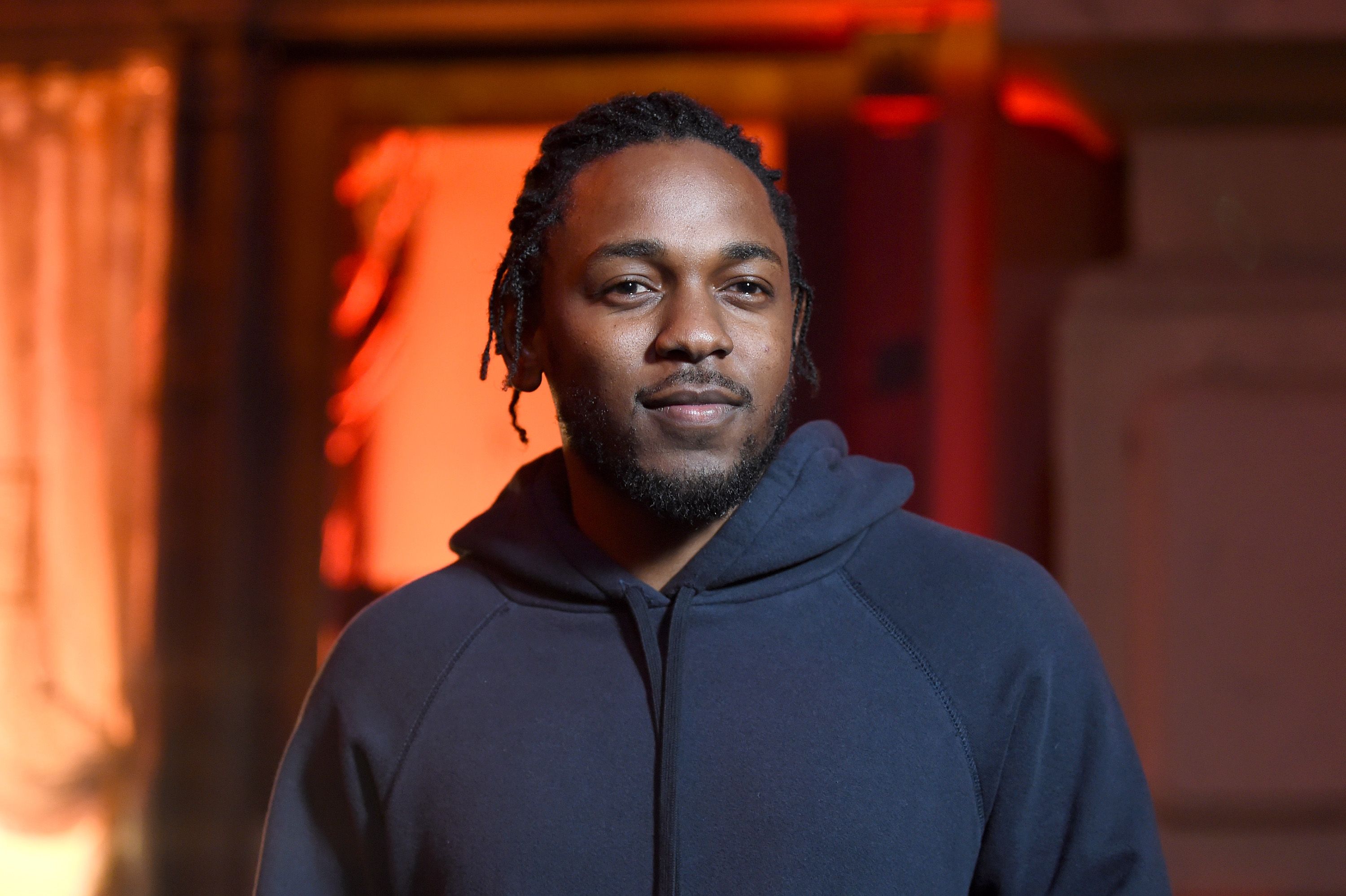 Kendrick Lamar during the 2016 MTV Movie Awards at Warner Bros. Studios on April 9, 2016, in Burbank, California. | Source: Getty Images