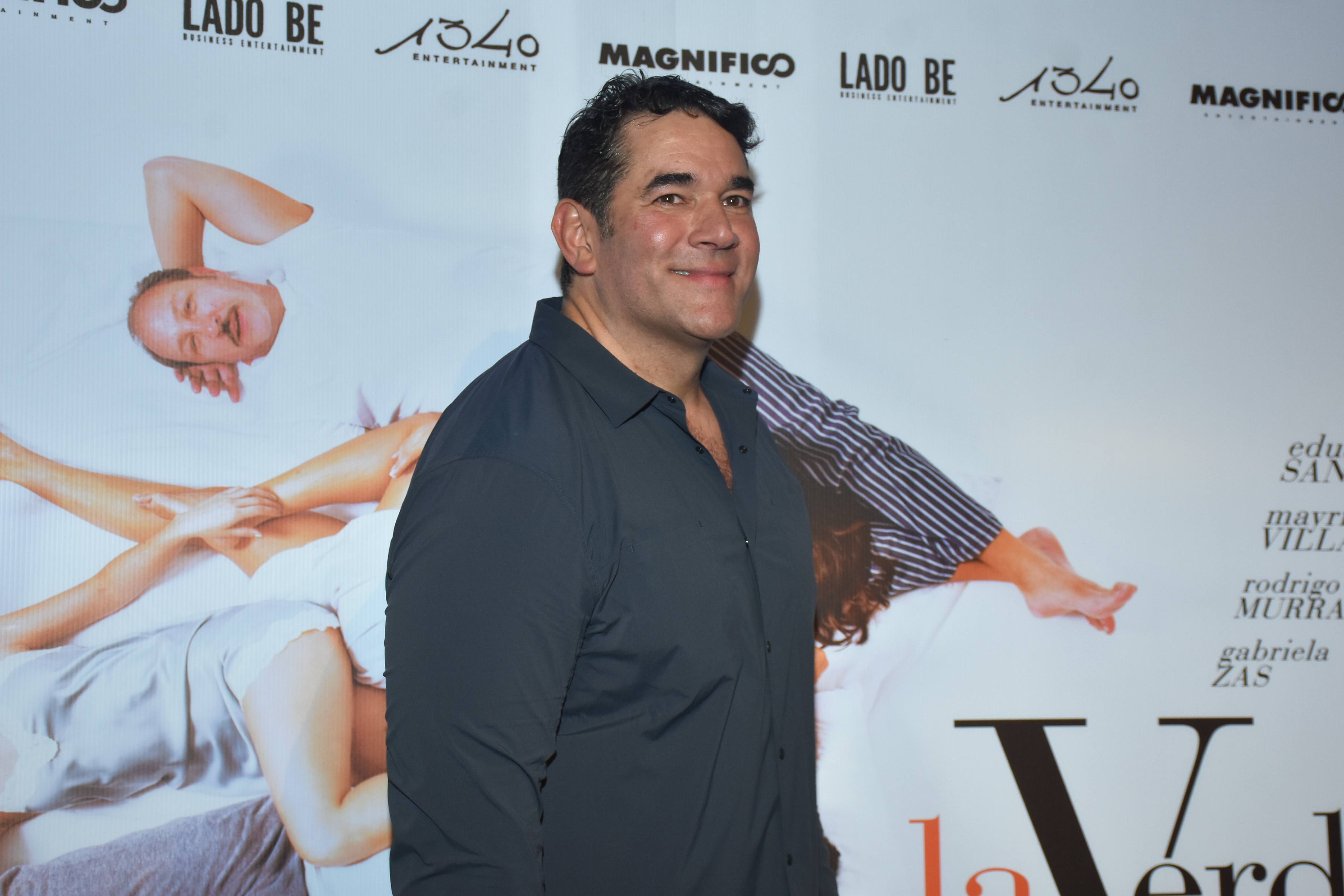 Eduardo Santamarina at a press conference to promote the theater play "La Verdad" on September 17, 2018, in Mexico | Source: Getty Images
