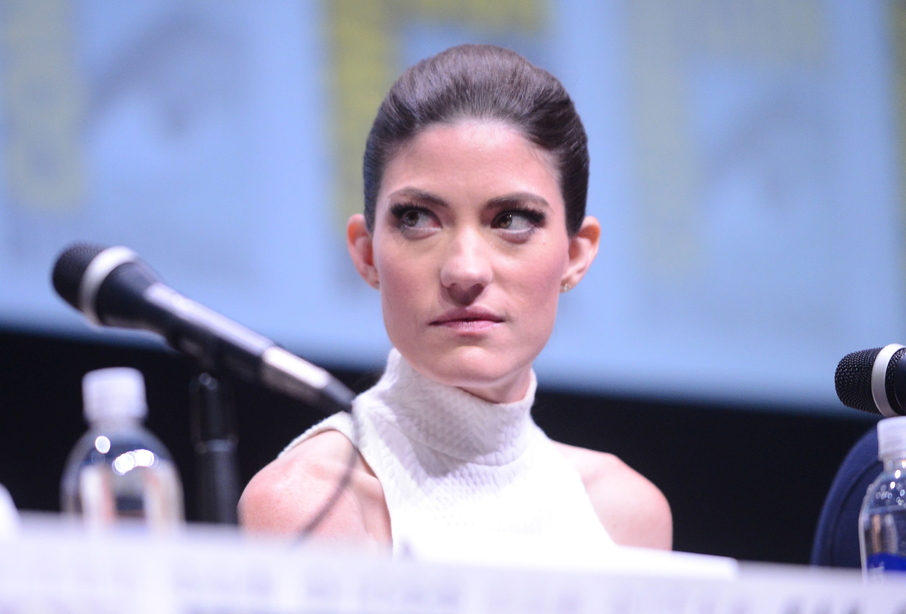 Jennifer Carpenter speaks onstage at Showtime's "Dexter" panel during Comic-Con International 2013 at San Diego Convention Center on July 18, 2013 in San Diego, California. | Source: Getty Images