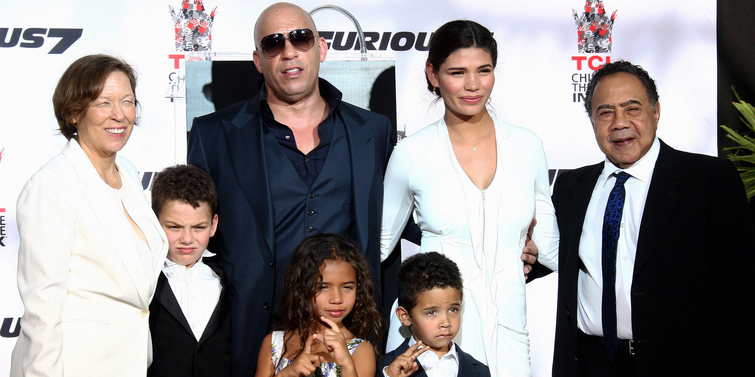 Vin Diesel and his family. | Source: Getty Images