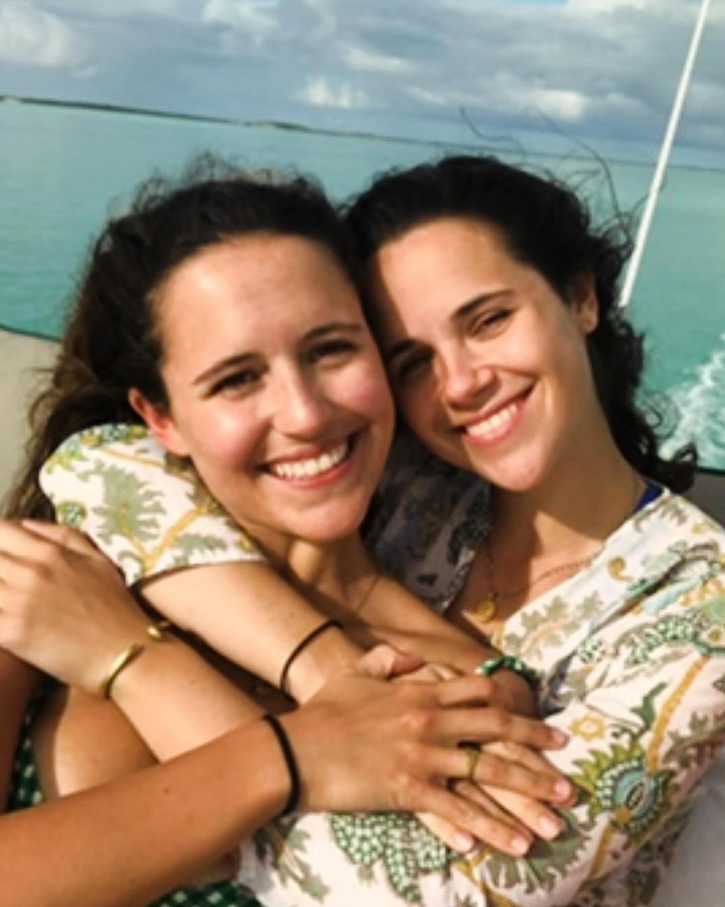 Ellie and Carrie remained close into adulthood, eventually launching the podcast "All Each Other Has" together. Their bond also carried into major family milestones, including Ellie's wedding, where Carrie served as maid of honor. | Source: Instagram/katiecouric