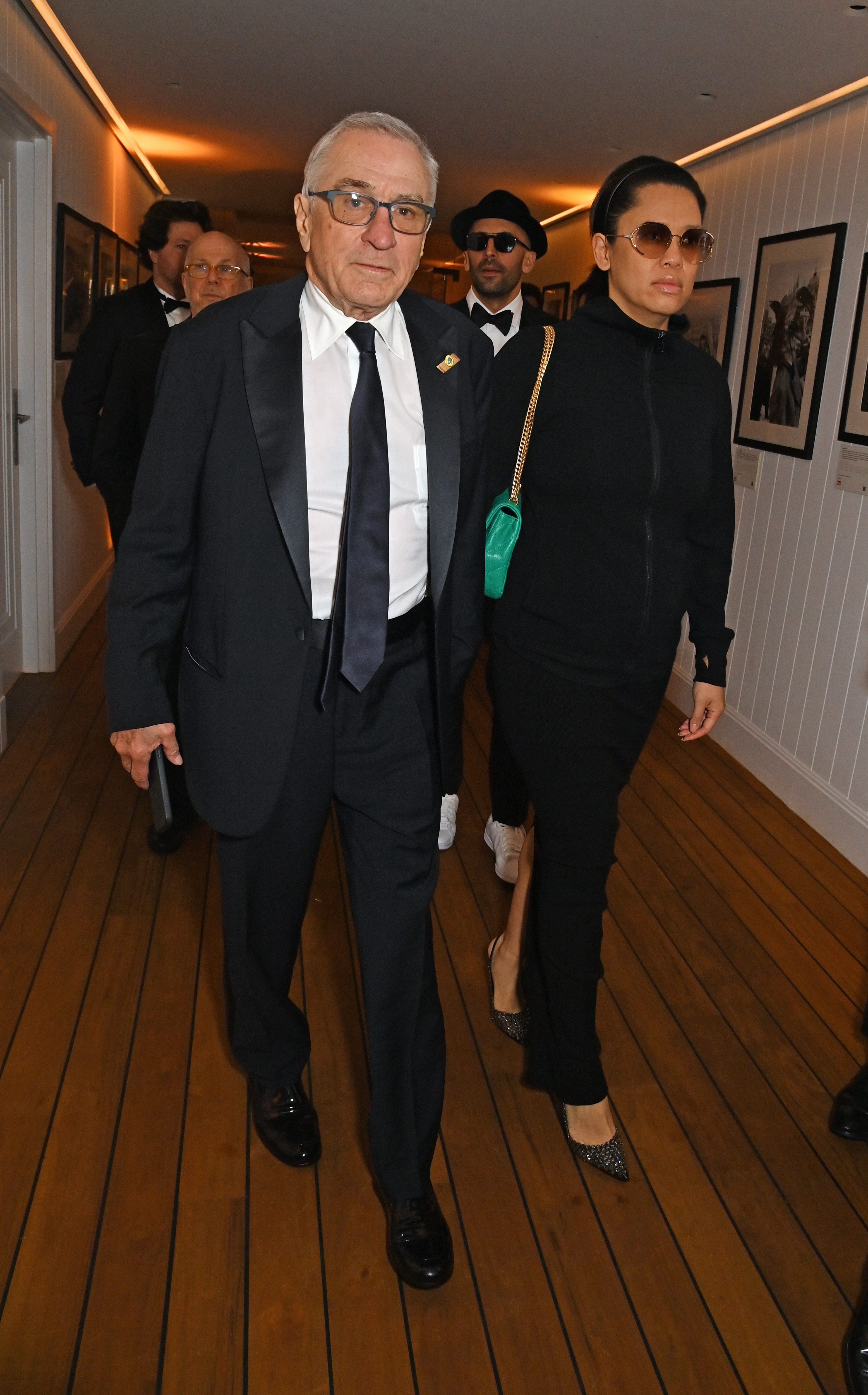 Robert DeNiro and Tiffany Chen at the Vanity Fair x Prada Party during the 2023 Cannes Film Festival at Hotel du Cap-Eden-Roc on May 20, 2023 in Cap d'Antibes, France | Source: Getty Images