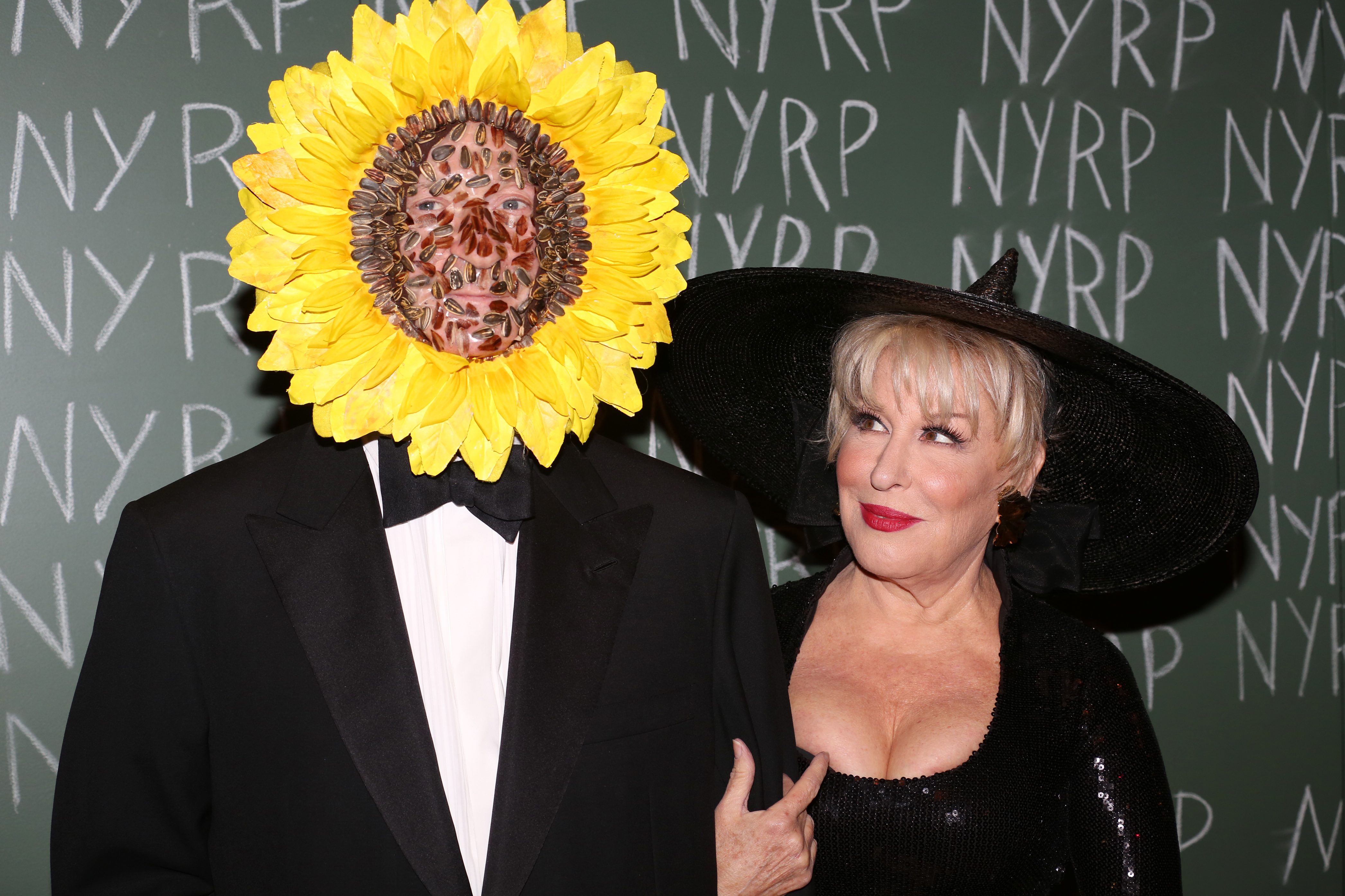 Martin von Haselberg and Bette Midler at the 19th Annual Hulaween Gala: Fellini Hulaweeni, October 31, 2014 in New York City | Source: Getty Images