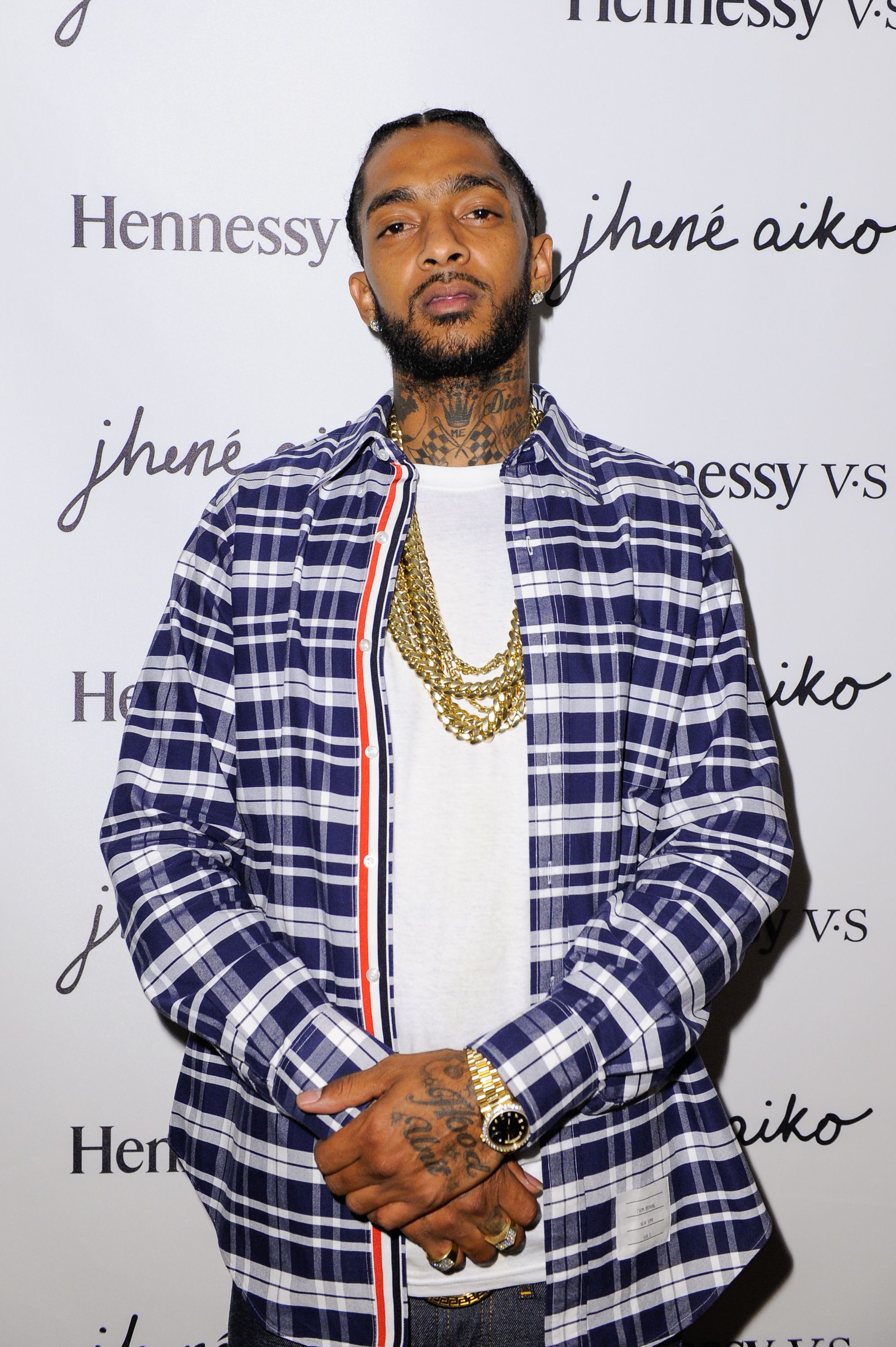Nipsey Hussle attends the Jhene Aiko Souled Out event sponsored by Hennessy V.S on September 9, 2014 in West Hollywood, California. | Source: Getty Images
