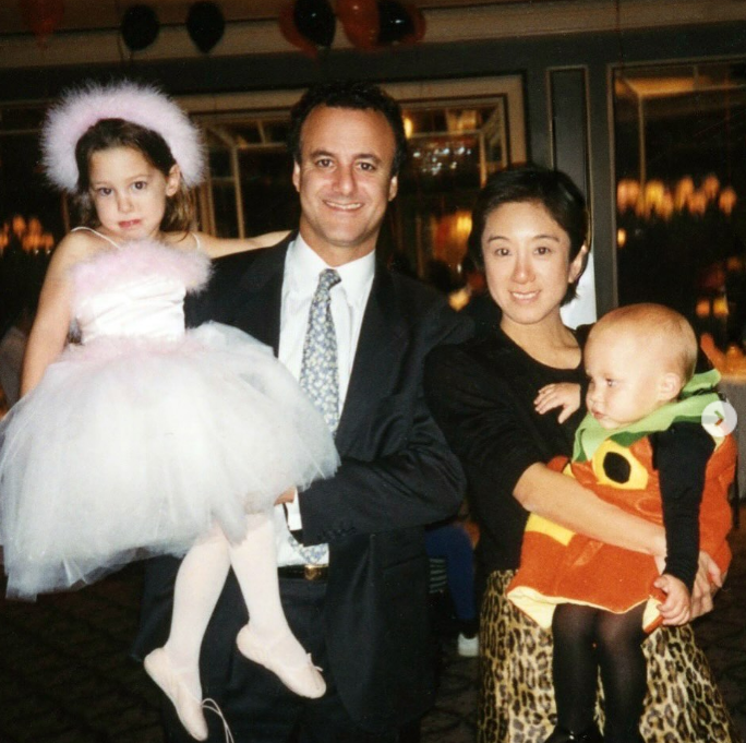 Vera Wang built a beautiful family alongside her celebrated career in the fashion industry. In this photo, she posed with her husband Arthur Becker and daughters Cecilia Becker and Josephine Becker during a throwback Halloween celebration uploaded on October 31, 2025. | Source: Instagram/verawang